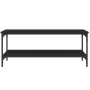 Mesa de centro madera de ingeniería negro 100x55x40 cm de vidaXL, Mesas de centro - Ref: Foro24-832833, Precio: 55,99 €, Desc...