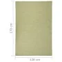 Alfombra de exterior de tejido plano verde 120x170 cm de vidaXL, Alfombras - Ref: Foro24-340809, Precio: 38,20 €, Descuento: %