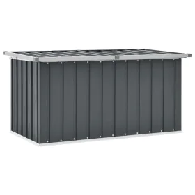 Storage box for garden in grey 129x67x65 cm by vidaXL, Outdoor storage boxes - Ref: Foro24-46262, Price: 74,23 €, Discount: %