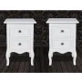 Mesitas de noche con 2 cajones 2 unidades MDF blanca de vidaXL, Mesitas de noche - Ref: Foro24-60638, Precio: 176,10 €, Descu...