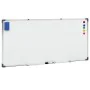 Pizarra magnética acero blanco 110x60 cm de vidaXL, Pizarras blancas - Ref: Foro24-150737, Precio: 74,54 €, Descuento: %