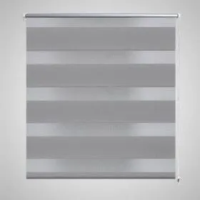 Persiana Cebra 70 x 120 cm Gris de vidaXL, Persianas y estores - Ref: Foro24-240195, Precio: 19,78 €, Descuento: %