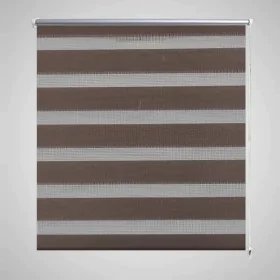 Persiana Cebra 70 x 120 cm Café de vidaXL, Persianas y estores - Ref: Foro24-240197, Precio: 20,92 €, Descuento: %