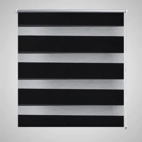 Persiana Cebra 120 x 230 cm Negro de vidaXL, Persianas y estores - Ref: Foro24-240220, Precio: 33,14 €, Descuento: %
