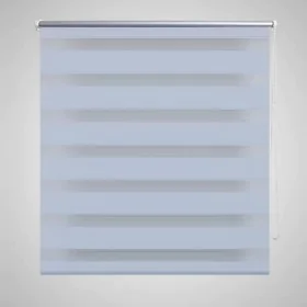 Persiana Cebra 140 x 175cm Blanco de vidaXL, Persianas y estores - Ref: Foro24-240222, Precio: 32,68 €, Descuento: %