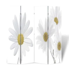 Folding room divider screen 160x170 cm with flowers by vidaXL, Room dividers - Ref: Foro24-240477, Price: 97,18 €, Discount: %