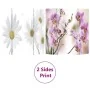 Biombo divisor plegable 160x170 cm flores de vidaXL, Divisores de ambientes - Ref: Foro24-240477, Precio: 97,18 €, Descuento: %