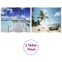 Biombo divisor plegable 200x170 cm playa de vidaXL, Divisores de ambientes - Ref: Foro24-240478, Precio: 135,36 €, Descuento: %
