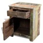 Side table with 1 drawer and 1 recycled wood door by vidaXL, Nightstands - Ref: Foro24-240950, Price: 193,66 €, Discount: %