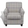 Sillón sofá con asiento acolchado de color crema de vidaXL, Sillones - Ref: Foro24-240978, Precio: 190,38 €, Descuento: %