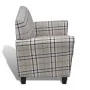 Sillón sofá con asiento acolchado de color crema de vidaXL, Sillones - Ref: Foro24-240978, Precio: 190,38 €, Descuento: %
