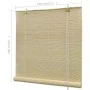 Persianas enrollables de bambú natural 120x160 cm de vidaXL, Persianas y estores - Ref: Foro24-241322, Precio: 24,68 €, Descu...