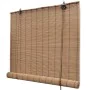 Persianas enrollables de bambú marrón 80x160 cm de vidaXL, Persianas y estores - Ref: Foro24-241326, Precio: 24,76 €, Descuen...