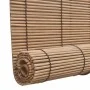 Persianas enrollables de bambú marrón 80x160 cm de vidaXL, Persianas y estores - Ref: Foro24-241326, Precio: 24,76 €, Descuen...