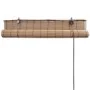 Persianas enrollables de bambú marrón 80x160 cm de vidaXL, Persianas y estores - Ref: Foro24-241326, Precio: 24,76 €, Descuen...