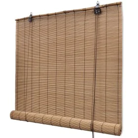 Persianas enrollables de bambú marrón 140x160 cm de vidaXL, Persianas y estores - Ref: Foro24-241330, Precio: 33,44 €, Descue...