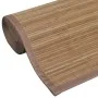 Alfombra rectangular de bambú marrón 120 x 180 cm de vidaXL, Alfombras - Ref: Foro24-241339, Precio: 39,16 €, Descuento: %