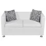 Sofá de 2 plazas de cuero artificial blanco de vidaXL, Sofás - Ref: Foro24-242212, Precio: 231,82 €, Descuento: %