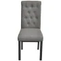 Sillas de comedor 2 unidades tela gris claro de vidaXL, Sillas de comedor - Ref: Foro24-242222, Precio: 176,78 €, Descuento: %