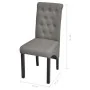 Sillas de comedor 2 unidades tela gris claro de vidaXL, Sillas de comedor - Ref: Foro24-242222, Precio: 176,78 €, Descuento: %