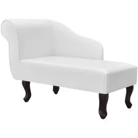 White synthetic leather divan by vidaXL, Daybeds - Ref: Foro24-242405, Price: 213,50 €, Discount: %