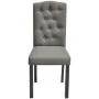 Drehbare Esszimmerstühle 4 Einheiten aus grauem Stoff von vidaXL, Essstühle - Ref: Foro24-242224, Preis: 242,93 €, Rabatt: %