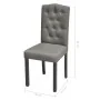 Drehbare Esszimmerstühle 4 Einheiten aus grauem Stoff von vidaXL, Essstühle - Ref: Foro24-242224, Preis: 242,93 €, Rabatt: %