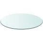 Tablero de mesa cristal templado redondo 600 mm de vidaXL, Tableros para mesas - Ref: Foro24-243627, Precio: 35,05 €, Descuen...
