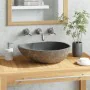 Ovales Flussstein-Waschbecken (37-46)x(29-36) cm von vidaXL, Sinkt - Ref: Foro24-242667, Preis: 89,09 €, Rabatt: %