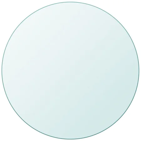 Round tempered glass tabletop 700 mm by vidaXL, Table tops - Ref: Foro24-243628, Price: 49,96 €, Discount: %