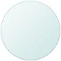 Round tempered glass tabletop 700 mm by vidaXL, Table tops - Ref: Foro24-243628, Price: 49,96 €, Discount: %