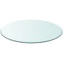 Round tempered glass tabletop 700 mm by vidaXL, Table tops - Ref: Foro24-243628, Price: 49,96 €, Discount: %