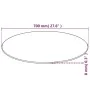 Tablero de mesa de cristal templado redondo 700 mm de vidaXL, Tableros para mesas - Ref: Foro24-243628, Precio: 49,96 €, Desc...
