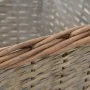 Arriate de mimbre con forro de PE 3 unidades de vidaXL, Maceteros y jardineras - Ref: Foro24-246833, Precio: 44,10 €, Descuen...