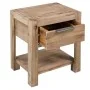 Mesita de noche con cajón madera acacia maciza 40x30x48 cm de vidaXL, Mesitas de noche - Ref: Foro24-245683, Precio: 60,96 €,...