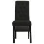 Sillas de comedor 2 unidades de tela negra de vidaXL, Sillas de comedor - Ref: Foro24-248991, Precio: 178,80 €, Descuento: %