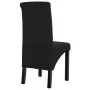 Sillas de comedor 2 unidades de tela negra de vidaXL, Sillas de comedor - Ref: Foro24-248991, Precio: 178,80 €, Descuento: %