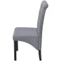Sillas de comedor 4 unidades tela gris claro de vidaXL, Sillas de comedor - Ref: Foro24-272245, Precio: 348,66 €, Descuento: %