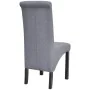 Sillas de comedor 4 unidades tela gris claro de vidaXL, Sillas de comedor - Ref: Foro24-272245, Precio: 348,66 €, Descuento: %