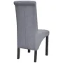 Sillas de comedor 6 unidades tela gris claro de vidaXL, Sillas de comedor - Ref: Foro24-272246, Precio: 540,48 €, Descuento: %