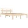 Estructura de cama madera maciza 120x200 cm de vidaXL, Camas y somieres - Ref: Foro24-814749, Precio: 111,49 €, Descuento: %