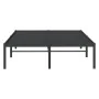 Estructura de cama de metal negro 120x190 cm de vidaXL, Camas y somieres - Ref: Foro24-350843, Precio: 114,05 €, Descuento: %