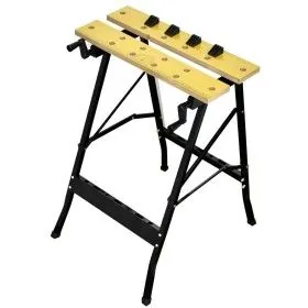 Folding Workshop Bench Load 80 Kg Clamping Table Work Table by vidaXL, Work tables - Ref: Foro24-140096, Price: 41,79 €, Disc...