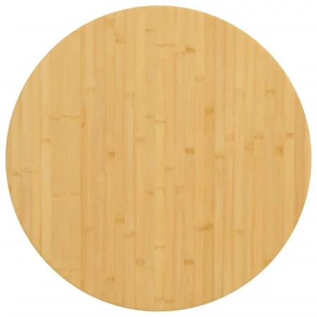 Tablero de mesa de bambú Ø60x2,5 cm de vidaXL, Tableros para mesas - Ref: Foro24-352681, Precio: 43,50 €, Descuento: %