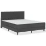 Cama box spring tela gris oscuro 180x200 cm de vidaXL, Camas y somieres - Ref: Foro24-3054714, Precio: 654,43 €, Descuento: %