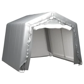 Carpa de almacenamiento acero gris 300x300 cm de vidaXL, Cobertizos - Ref: Foro24-3079587, Precio: 355,59 €, Descuento: %
