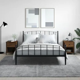 Nachttische, 2 Stück, Eichenbraun, Holzwerkstoff, 40 x 42 x 50 cm von vidaXL, Nachttische - Ref: Foro24-825942, Preis: 73,27 ...