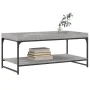 Mesa de centro madera de ingeniería gris Sonoma 100x49x45 cm de vidaXL, Mesas de centro - Ref: Foro24-832806, Precio: 45,65 €...