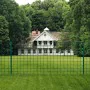 Eurogrüner Stahlzaun 20x0,8 m von vidaXL, Zaunpaneele - Ref: Foro24-142814, Preis: 90,21 €, Rabatt: %