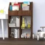 Revistero niños madera contrachapada marrón roble 71x30x114 cm de vidaXL, Revisteros - Ref: Foro24-339535, Precio: 94,13 €, D...